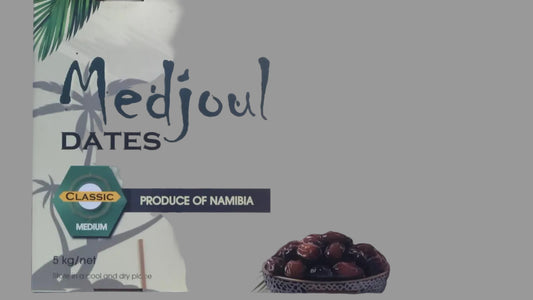 Namibian Medjool Dates – Premium Medium Size (5kg)